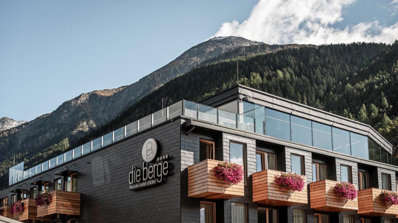 Die Berge Lifestyle-Hotel Soelden Dış mekan fotoğraf