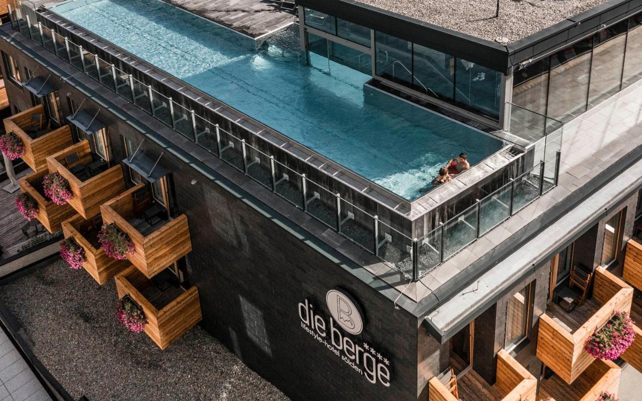 Die Berge Lifestyle-Hotel Soelden Dış mekan fotoğraf