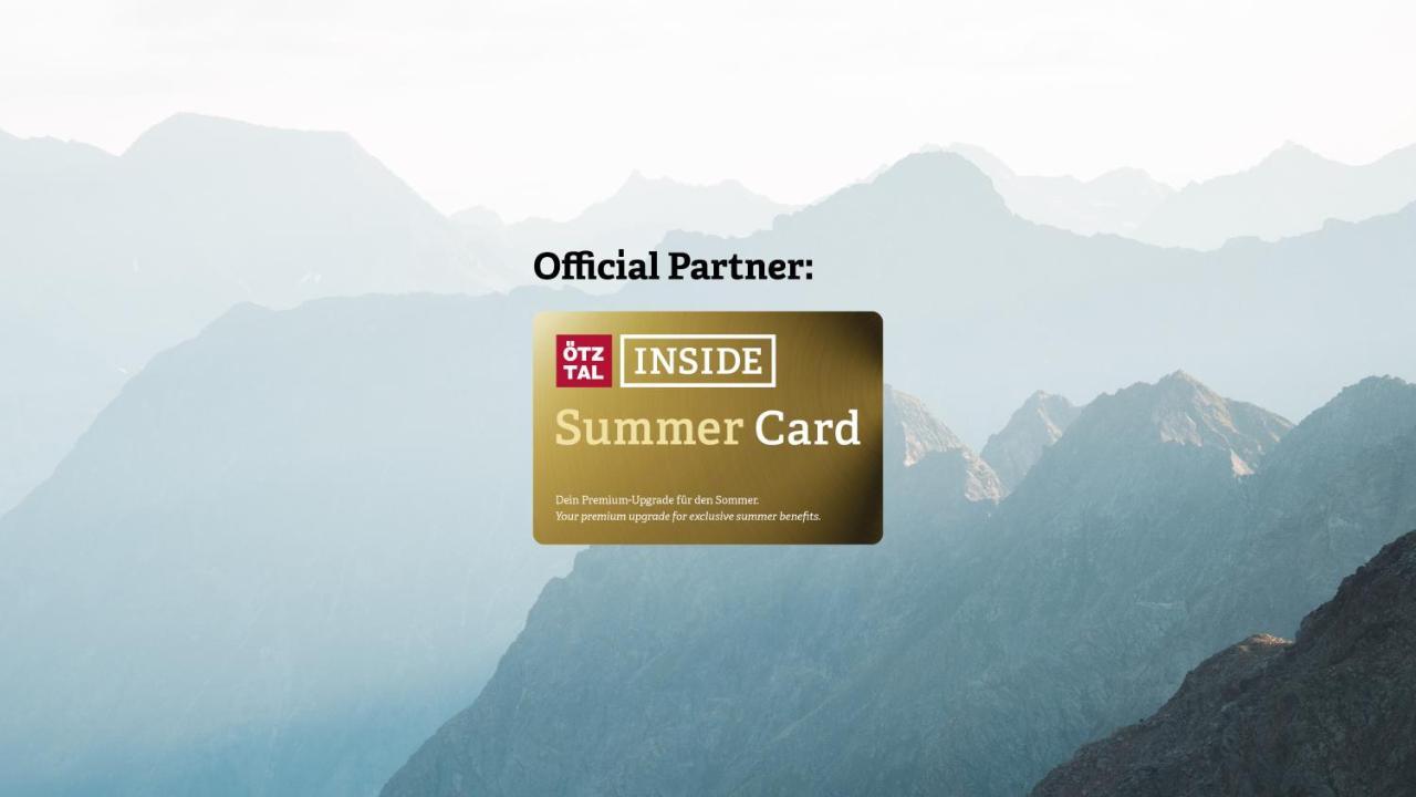 Die Berge Lifestyle-Hotel Soelden Dış mekan fotoğraf